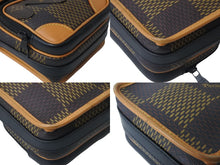 画像をギャラリービューアに読み込む, LOUIS VUITTON ルイヴィトン ショルダーバッグ アマゾン スリングバッグ NIGO ダミエジャイアント N40357 ブラウン 美品 中古 56153