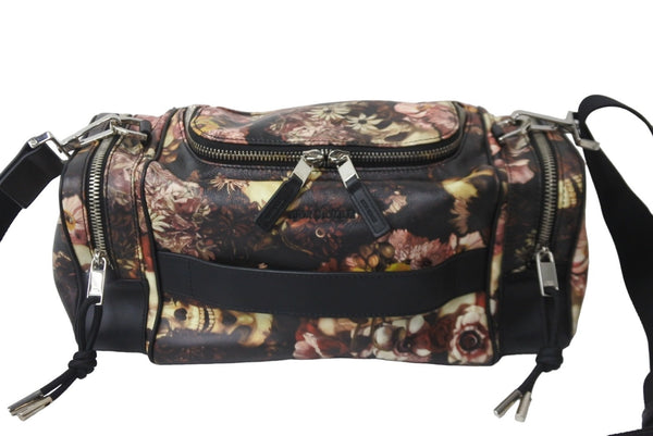 Christian Dior クリスチャンディオール ショルダーバッグ ヴァニタス柄スカルローズ 2WAY シルバー 美品 中古 56154