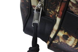 Christian Dior クリスチャンディオール ショルダーバッグ ヴァニタス柄スカルローズ 2WAY シルバー 美品 中古 56154