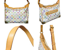 画像をギャラリービューアに読み込む, LOUIS VUITTON ルイヴィトン 村上隆 ショルダーバッグ モノグラムマルチ ブローニュ M92660 美品 中古 56155
