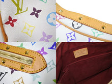 画像をギャラリービューアに読み込む, LOUIS VUITTON ルイヴィトン 村上隆 ショルダーバッグ モノグラムマルチ ブローニュ M92660 美品 中古 56155