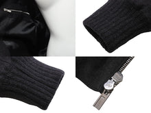 Load image into Gallery viewer, 新品未使用 HERMES エルメス ダウンジャケット アウター グレー カシミヤ フランス製 サイズ48 シルバー金具 中古 56167