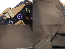 画像をギャラリービューアに読み込む, 極美品 LOUIS VUITTON ルイヴィトン ハンドバッグ スピーディ 30 M92642 PVC マルチカラー ブラック モノグラム ゴールド金具 中古 56168