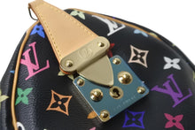 画像をギャラリービューアに読み込む, 極美品 LOUIS VUITTON ルイヴィトン ハンドバッグ スピーディ 30 M92642 PVC マルチカラー ブラック モノグラム ゴールド金具 中古 56168