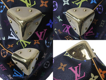 画像をギャラリービューアに読み込む, 極美品 LOUIS VUITTON ルイヴィトン ハンドバッグ スピーディ 30 M92642 PVC マルチカラー ブラック モノグラム ゴールド金具 中古 56168