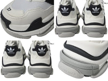 画像をギャラリービューアに読み込む, BALENCIAGA バレンシアガ スニーカー トリプルS トレーナー adidasコラボ サイズ37 ホワイト ブラック 712821W2ZB1 美品 中古 56174