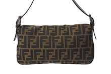 画像をギャラリービューアに読み込む, FENDI フェンディ ショルダーバッグ マンマバケット ワンショルダー ブラウン ズッカ柄 美品 中古 56186
