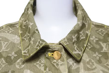画像をギャラリービューアに読み込む, LOUIS VUITTON ルイヴィトン 村上隆 カモフラ デニムジャケット 2008aw RW082W WNJA31CON 美品 中古 56194