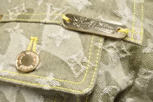 画像をギャラリービューアに読み込む, LOUIS VUITTON ルイヴィトン 村上隆 カモフラ デニムジャケット 2008aw RW082W WNJA31CON 美品 中古 56194