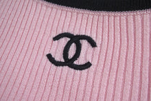 画像をギャラリービューアに読み込む, CHANEL シャネル 半袖Ｔシャツ コマーク トップス ヴィンテージ 95P ピンク コットン サイズ38 P05191V00233 美品 中古 56197