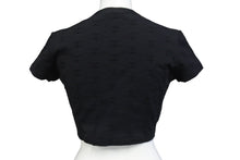 画像をギャラリービューアに読み込む, CHANEL シャネル 半袖Ｔシャツ ココマーク トップス ヴィンテージ 97P ブラック 38 P07794V05398 美品 中古 56198