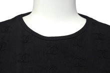 画像をギャラリービューアに読み込む, CHANEL シャネル 半袖Ｔシャツ ココマーク トップス ヴィンテージ 97P ブラック 38 P07794V05398 美品 中古 56198