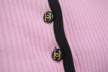 画像をギャラリービューアに読み込む, CHANEL シャネル 半袖Ｔシャツ ココマーク 95P ピンク コットン サイズ36 P05191V00233 美品 中古 56199