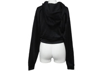 Load image into Gallery viewer, T by ALEXANDER WANG ティーバイアレクサンダーワン パーカー フーディー ブラック サイズXS 美品 中古 56213