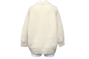 DEMYLEE デミリー ニット セーター Chelsea Organic Cotton Pullover オフホワイト XS 美品 中古 56214