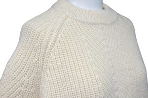 DEMYLEE デミリー ニット セーター Chelsea Organic Cotton Pullover オフホワイト XS 美品 中古 56214