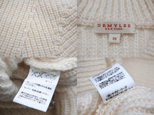 画像をギャラリービューアに読み込む, DEMYLEE デミリー ニット セーター Chelsea Organic Cotton Pullover オフホワイト XS 美品 中古 56214