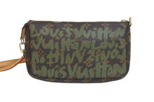 画像をギャラリービューアに読み込む, LOUIS VUITTON ルイヴィトン ショルダーバッグ M92191 ポシェットアクセソワール モノグラム グラフィティ 美品 中古 56233