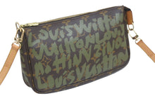 画像をギャラリービューアに読み込む, LOUIS VUITTON ルイヴィトン ショルダーバッグ M92191 ポシェットアクセソワール モノグラム グラフィティ 美品 中古 56233