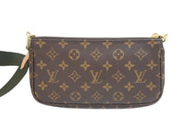 画像をギャラリービューアに読み込む, 新品同様 LOUIS VUITTON ルイヴィトン ショルダーバッグ M44813 モノグラム ミュルティ ポシェット アクセソワール 中古 56237