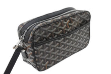 画像をギャラリービューアに読み込む, 極美品 GOYARD ゴヤール ショルダーバッグ カップヴェールPM ブラック キャンバス レザー シルバー金具 中古 56238