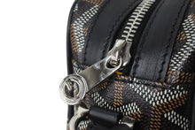 画像をギャラリービューアに読み込む, 極美品 GOYARD ゴヤール ショルダーバッグ カップヴェールPM ブラック キャンバス レザー シルバー金具 中古 56238