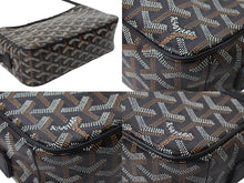 画像をギャラリービューアに読み込む, 極美品 GOYARD ゴヤール ショルダーバッグ カップヴェールPM ブラック キャンバス レザー シルバー金具 中古 56238