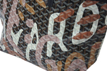 画像をギャラリービューアに読み込む, 新品同様 GOYARD ゴヤール トートバッグ サン ルイPMレターズカモフラージュ PVCコーティングキャンバス シルバー金具 中古 56239