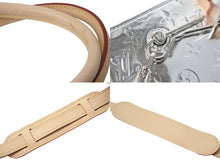 画像をギャラリービューアに読み込む, LOUIS VUITTON ルイヴィトン トートバッグ サックプラ LV MIRROR MIRROR メタリック M45884 シルバー金具 美品 中古 56242