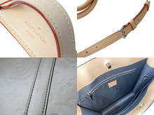 画像をギャラリービューアに読み込む, LOUIS VUITTON ルイヴィトン トートバッグ サックプラ LV MIRROR MIRROR メタリック M45884 シルバー金具 美品 中古 56242