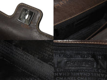 Load image into Gallery viewer, 極美品 CHANEL シャネル ハンドバッグ チェーンショルダー 2003年限定 8番台 ブラウン カーフ シルバー金具 中古 56243