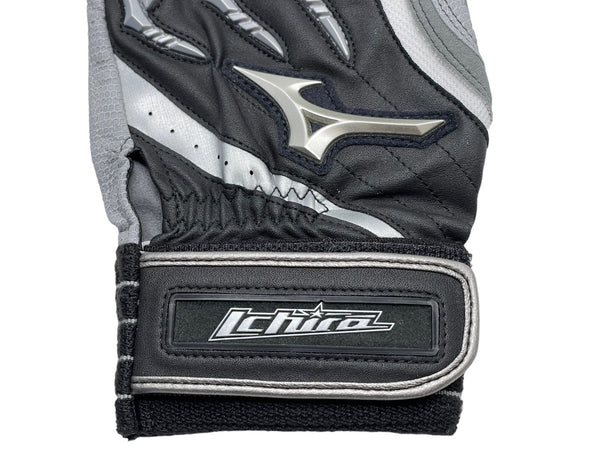 Mizuno Ichiro Batting Gloves 4000 Hits Actual Used Autographed Certificate Included 2013/08/31 Yankees 56247