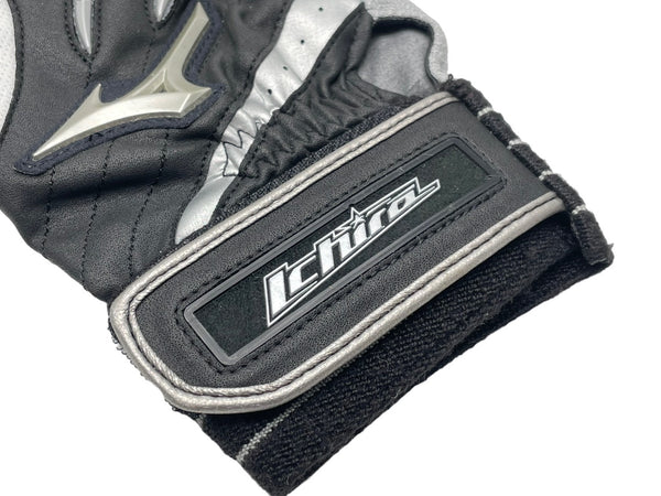 Mizuno Ichiro Batting Gloves 4000 Hits Actual Used Autographed Certificate Included 2013/08/31 Yankees 56247