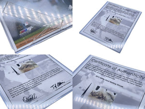 Mizuno Ichiro Batting Gloves 4000 Hits Actual Used Autographed Certificate Included 2013/08/31 Yankees 56247