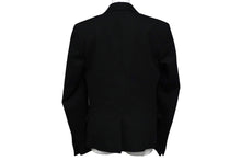 画像をギャラリービューアに読み込む, BALMAIN バルマン テーラード ジャケット ブラック アウター コットン T404 C117 サイズ46 美品 中古 56261
