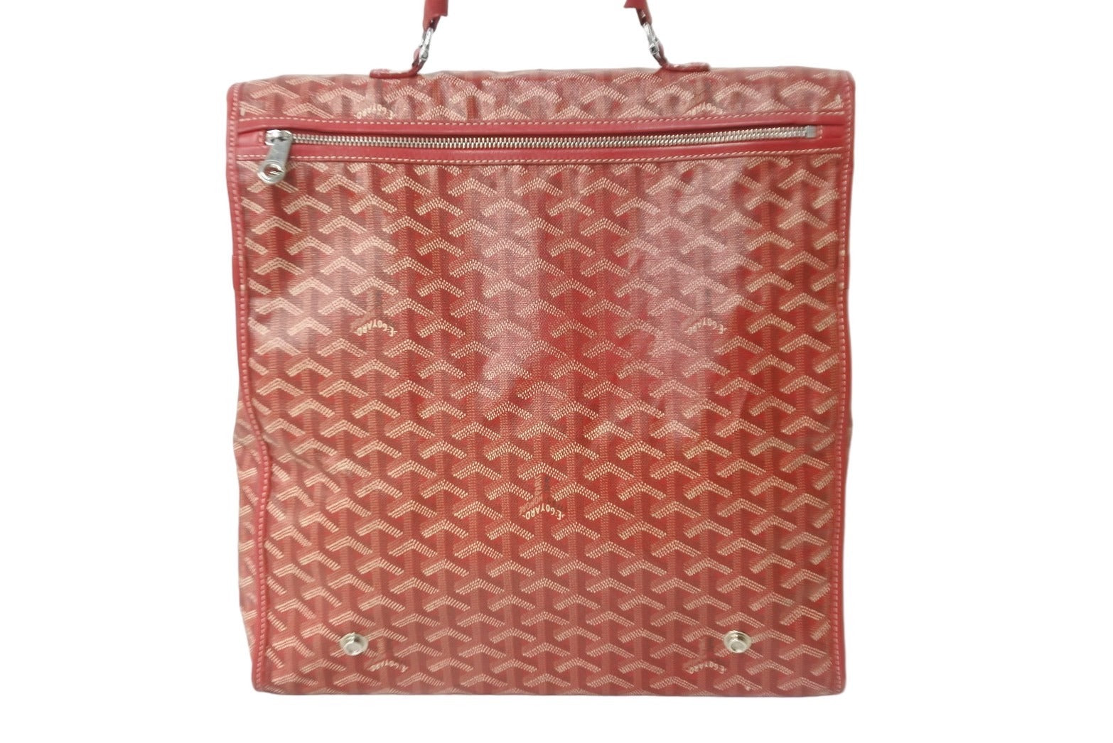 GOYARD ゴヤール リュック サンレジェ バックパック Saint Leger レッド シルバー金具 美品 中古 56268 – Casanova  Vintage