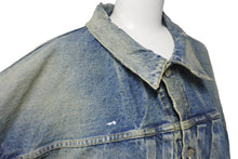 画像をギャラリービューアに読み込む, 新品未使用 SAINT MICHAEL セント マイケル BerBerJin デニム ジャケット ダメージ加工 SM-A23-0000-C17 サイズL 中古 56275