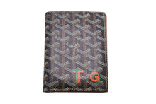 画像をギャラリービューアに読み込む, GOYARD ゴヤール パスケース パスポートケース グルネル PVCコーティングキャンバス ブラウン 良品 中古 56293