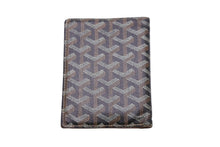 画像をギャラリービューアに読み込む, GOYARD ゴヤール パスケース パスポートケース グルネル PVCコーティングキャンバス ブラウン 良品 中古 56293
