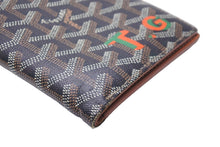 画像をギャラリービューアに読み込む, GOYARD ゴヤール パスケース パスポートケース グルネル PVCコーティングキャンバス ブラウン 良品 中古 56293