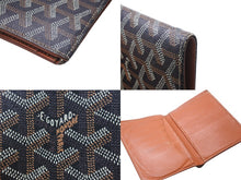 画像をギャラリービューアに読み込む, GOYARD ゴヤール パスケース パスポートケース グルネル PVCコーティングキャンバス ブラウン 良品 中古 56293