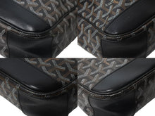 画像をギャラリービューアに読み込む, GOYARD ゴヤール ヴィンテージ 廃盤 ショルダーバッグ グランブルーＭＭ PVCコーティングキャンバス シルバー金具 美品 中古 56295