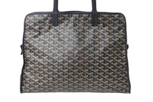 画像をギャラリービューアに読み込む, GOYARD ゴヤール トートバッグ アーディPM HARDY2PMLTY01CG01P ペット ブラック ブラウン シルバー金具 美品 中古 56299