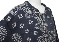 Load image into Gallery viewer, KAPITAL キャピタル ガーゼバンダナパッチワーク ブルゾン ジャケット サイズ4 EK-961 美品 中古 56300