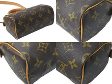 画像をギャラリービューアに読み込む, LOUIS VUITTON ルイヴィトン ハンドバッグ ミニスピーディ モノグラム ブラウン M41534 PVC レザー ゴールド金具 美品 中古 56307
