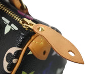 画像をギャラリービューアに読み込む, LOUIS VUITTON ルイヴィトン ハンドバッグ M92644 ミニスピーディ モノグラムマルチカラー ブラック ゴールド 美品 中古 56310