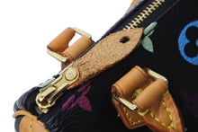 画像をギャラリービューアに読み込む, LOUIS VUITTON ルイヴィトン ハンドバッグ M92644 ミニスピーディ モノグラムマルチカラー ブラック ゴールド 美品 中古 56310