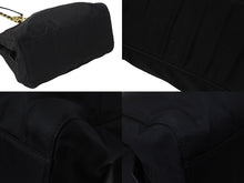 Load image into Gallery viewer, PRADA プラダ トートバッグ チェーンショルダー B4418 ブラック ゴールド金具 美品 中古 56324