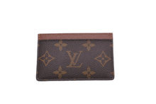 Load image into Gallery viewer, 極美品 LOUIS VUITTON ルイヴィトン モノグラム ポルトカルトサーンプル カードケース ブラウン ロゴ 小物 M61733 中古 56331