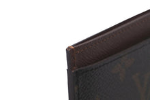 Load image into Gallery viewer, 極美品 LOUIS VUITTON ルイヴィトン モノグラム ポルトカルトサーンプル カードケース ブラウン ロゴ 小物 M61733 中古 56331